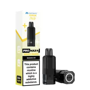Hayati Pro Max Plus 6K Prefilled Pods - 20mg | Banana Ice